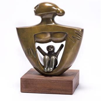 ELIZABETH CATLETT (1915 - 2012) Mother and Child.